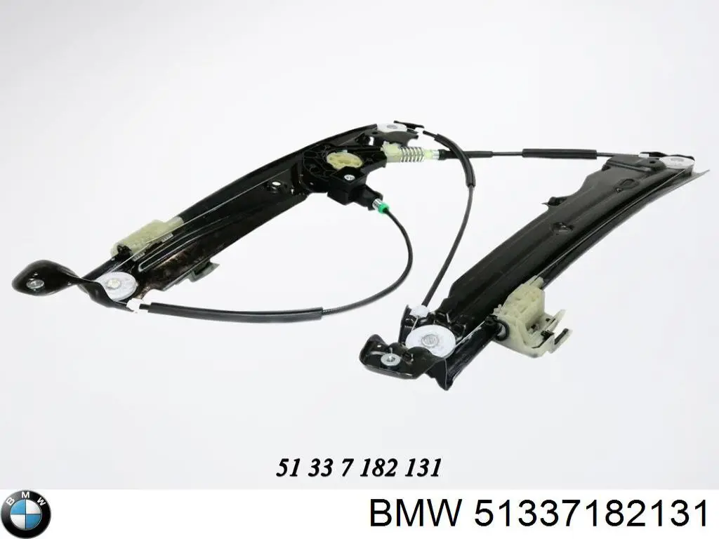 51337182131 BMW Mecanismo de acionamento de vidro da porta dianteira esquerda