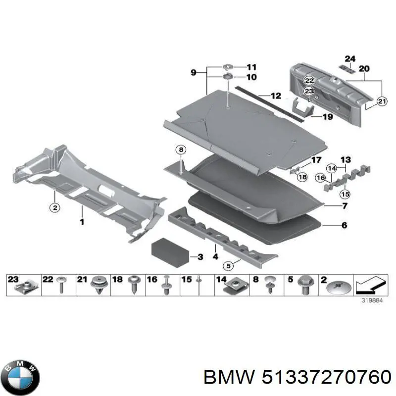  BMW 51337270760 preço, a partir de 191,23 USD