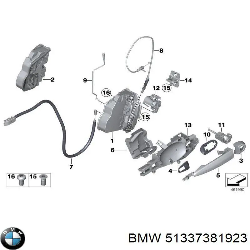  BMW 51337381923 preço, a partir de 7,34 USD