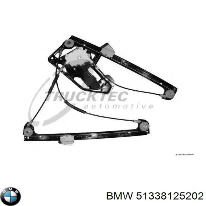Compre 51338125202 BMW Mecanismo de acionamento de vidro da porta dianteira direita