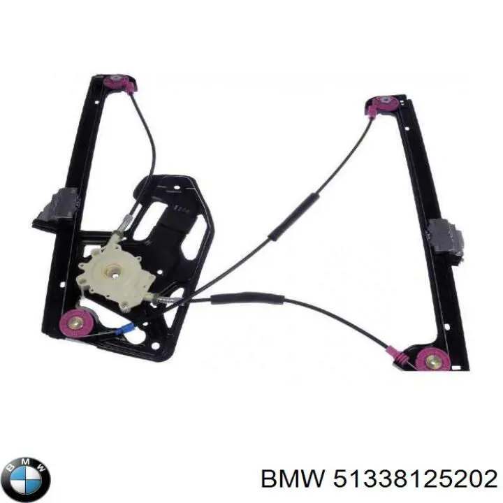 Mecanismo de acionamento de vidro da porta dianteira direita BMW 51338125202 preço, a partir de 91,49 USD