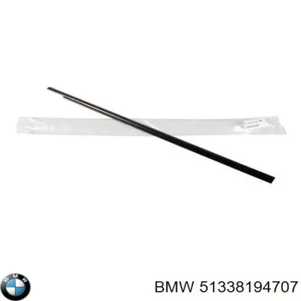 Moldura de vidro deslizante da porta dianteira esquerda BMW 51338194707 preço, a partir de 185,96 USD
