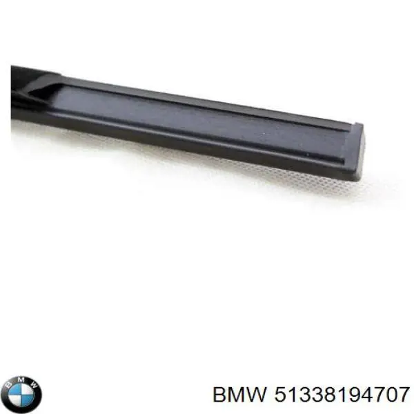 Compre 51338194707 BMW Moldura de vidro deslizante da porta dianteira esquerda
