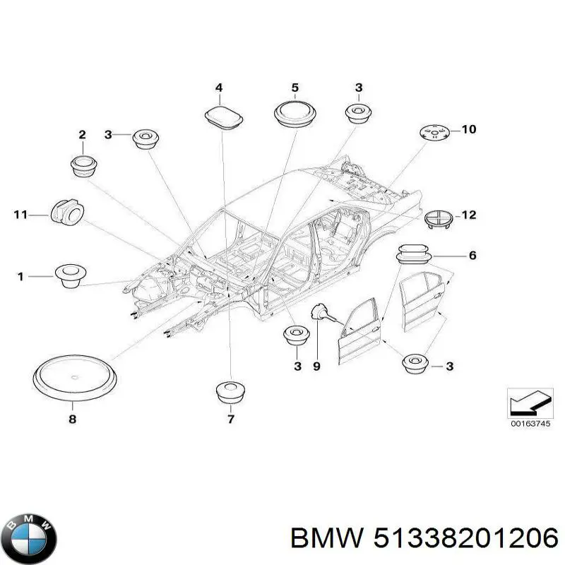 BMW 51338201206 preço, a partir de 8,10 USD
