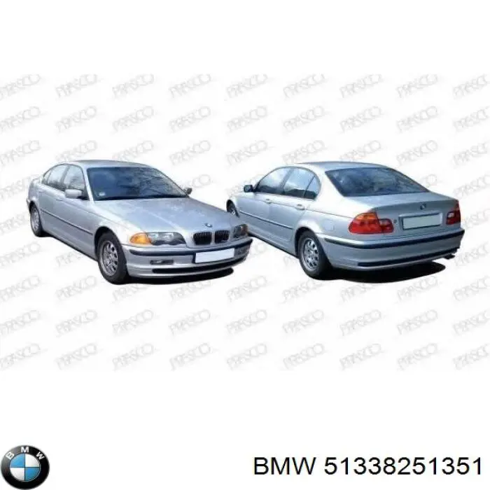 Compre 51338251351 BMW Mecanismo de acionamento de vidro da porta dianteira esquerda