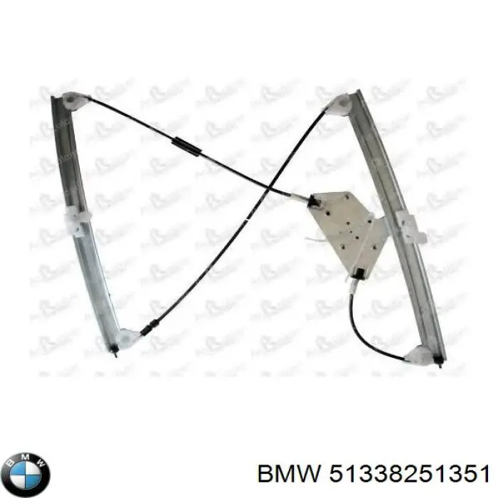 Mecanismo de acionamento de vidro da porta dianteira esquerda BMW 51338251351 preço, a partir de 60,76 USD