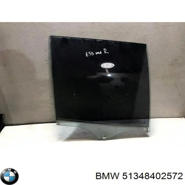 Compre 51348402572 BMW Vidro da porta traseira direita