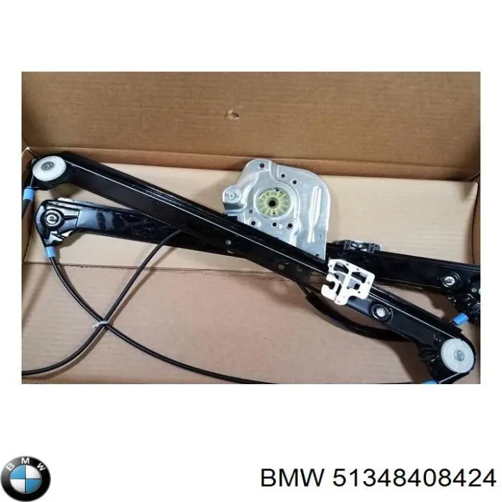 Compre 51348408424 BMW Vidro de janelo da porta traseira direita