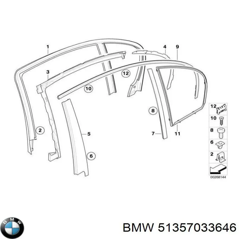  BMW 51357033646 preço, a partir de 44,77 USD