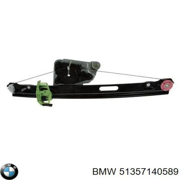 Mecanismo de acionamento de vidro da porta traseira esquerda BMW 51357140589 preço, a partir de 28,22 USD