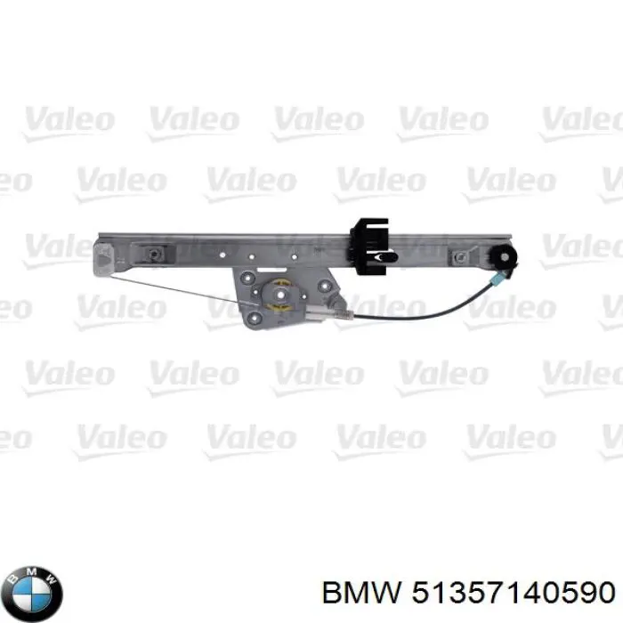 Mecanismo de acionamento de vidro da porta traseira direita BMW 51357140590 preço, a partir de 28,22 USD
