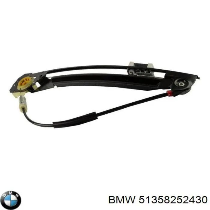 Mecanismo de acionamento de vidro da porta traseira direita BMW 51358252430 preço, a partir de 83,43 USD