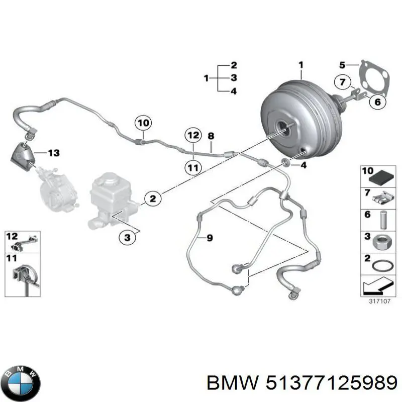 51377125989 BMW 