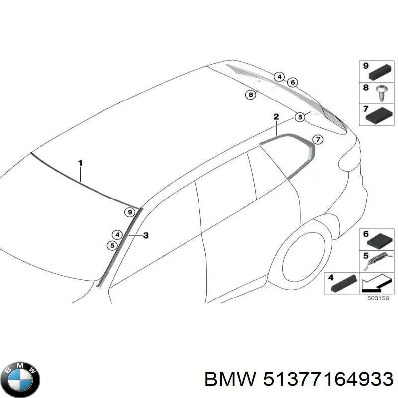 51377164933 BMW Pára-brisas