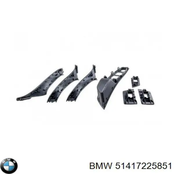 Maçaneta externa da porta dianteira BMW 51417225851 preço, a partir de 9,90 USD