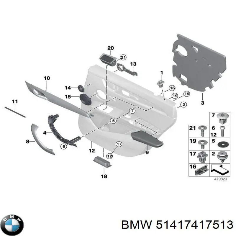  BMW 51417417513 preço, a partir de 49,12 USD