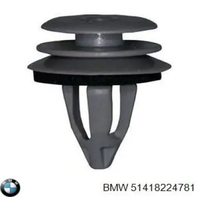 Cápsula (prendedor) de fixação de revestimento da porta BMW 51418224781 preço, a partir de 1,27 USD
