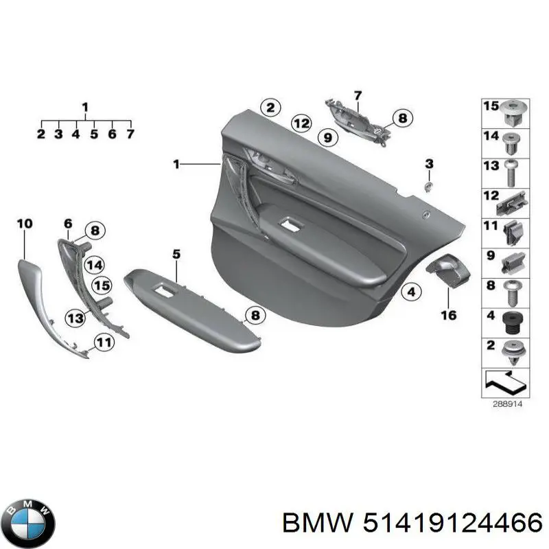  BMW 51419124466 preço, a partir de 6,14 USD