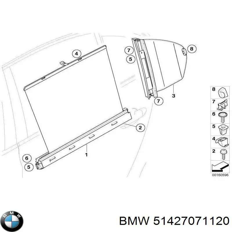 Braçadeira do silenciador traseira BMW 51427071120 preço, a partir de 10,53 USD