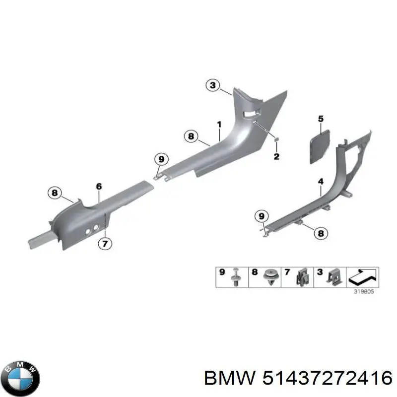  BMW 51437272416 preço, a partir de 33,89 USD