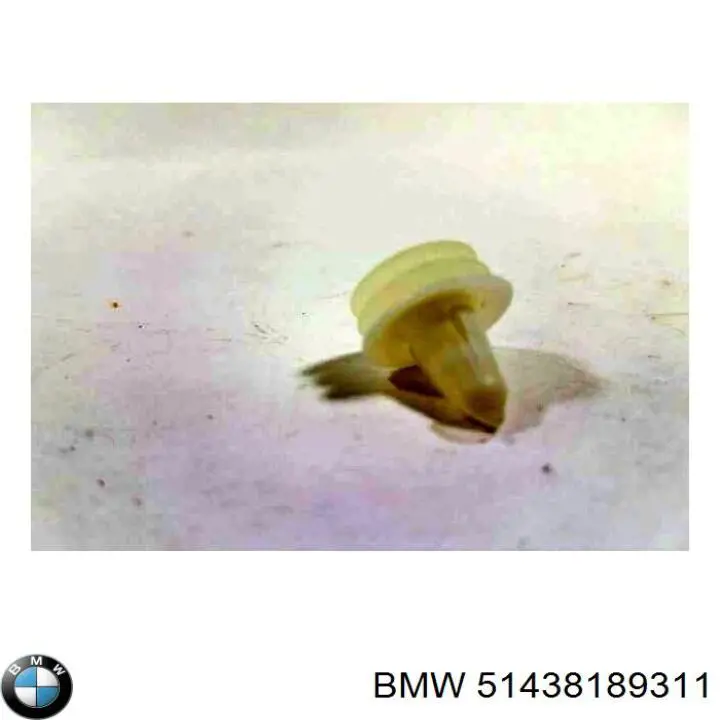 Cápsula (prendedor) de fixação do forro do pára-choque do pára-lama dianteiro BMW 51438189311 preço, a partir de 3,16 USD
