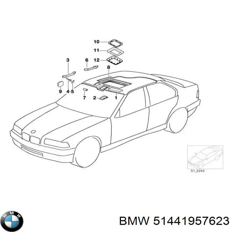 Compre 51441957623 BMW 