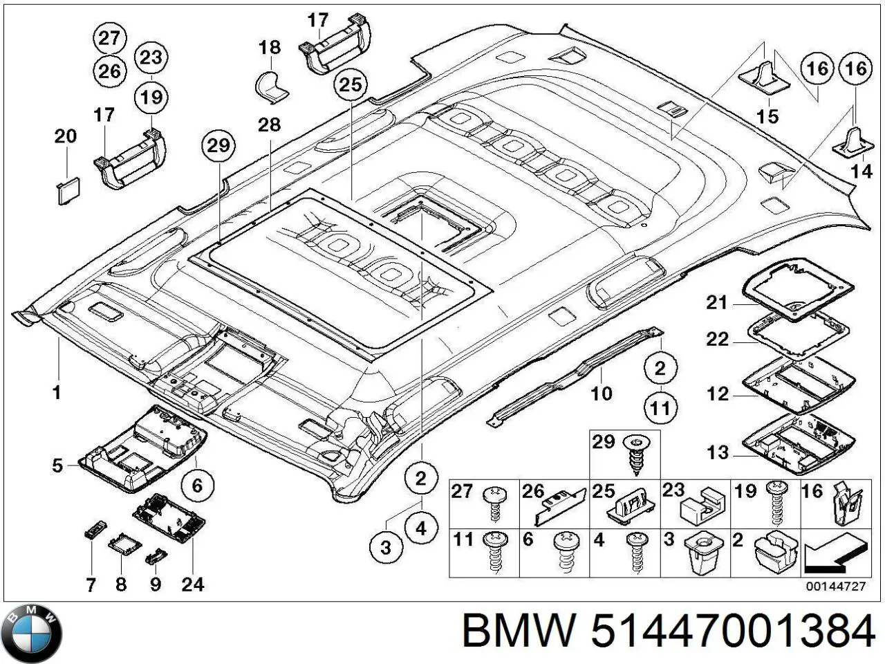 51447001384 BMW 