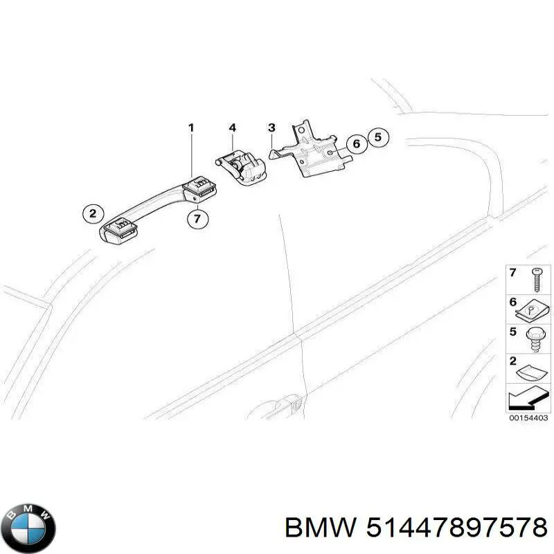  Revestimento do teto BMW 5 sedan (E60) (2003 - 2009) 