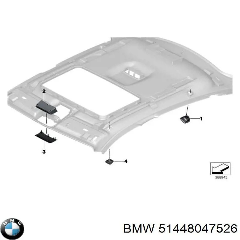 Compre 51448047526 BMW 