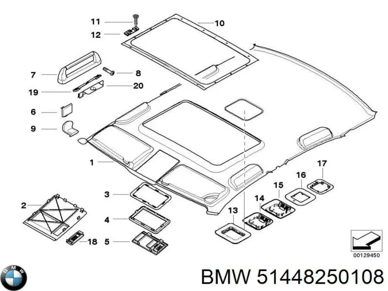 BMW 51448250108 preço, a partir de 25,12 USD