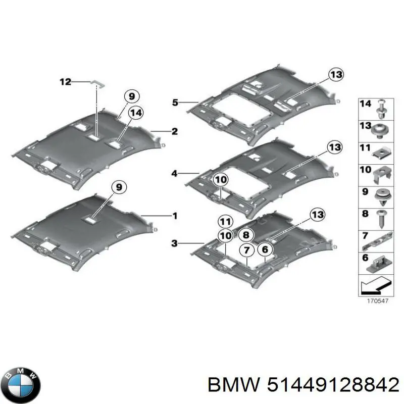 51449128842 BMW 