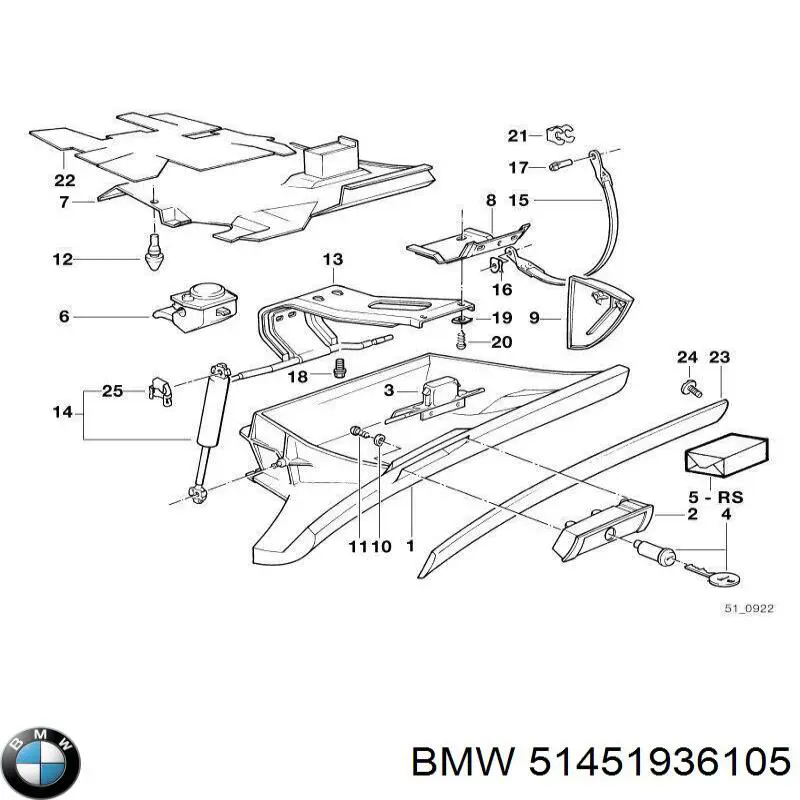  BMW 51451936105 preço, a partir de 1,70 USD