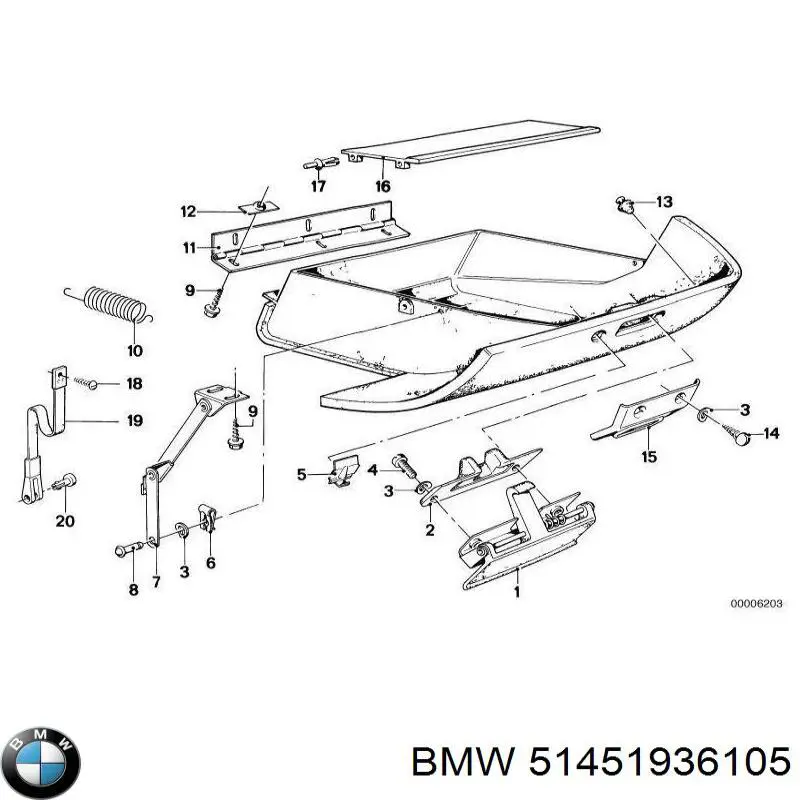 Compre 51451936105 BMW 