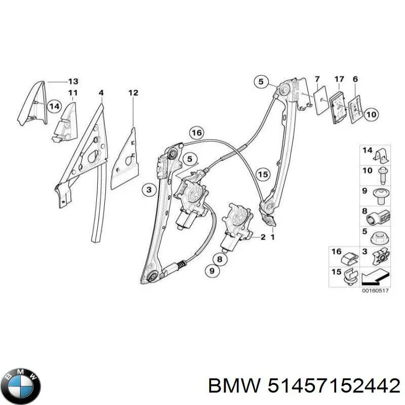  BMW 51457152442 preço, a partir de 4,77 USD