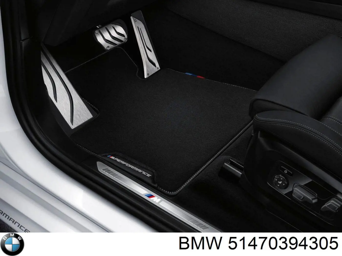 Compre 51470394305 BMW Tapete dianteiro, kit de 2 un.
