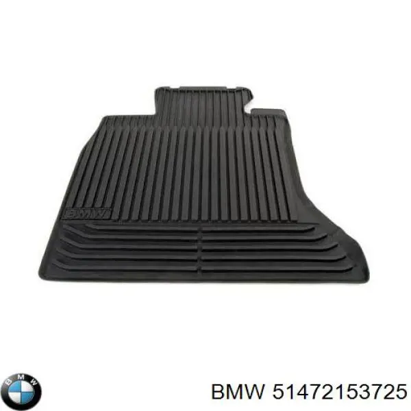 Compre 51472153725 BMW Tapete dianteiro, kit de 2 un.
