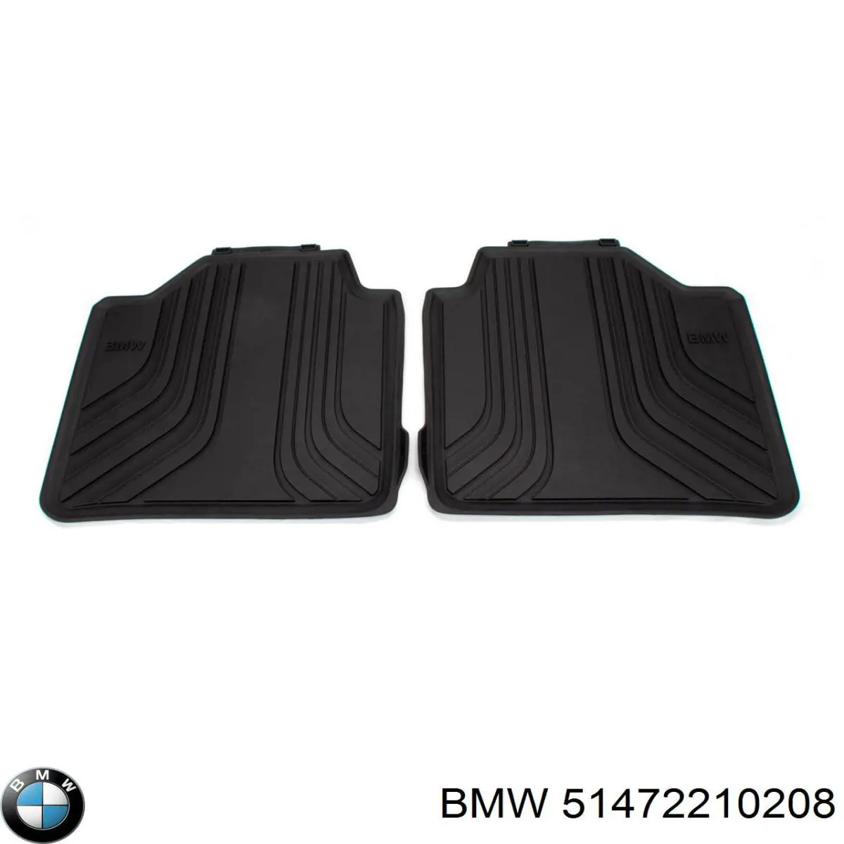 Compre 51472210208 BMW Tapete dianteiro, kit de 2 un.