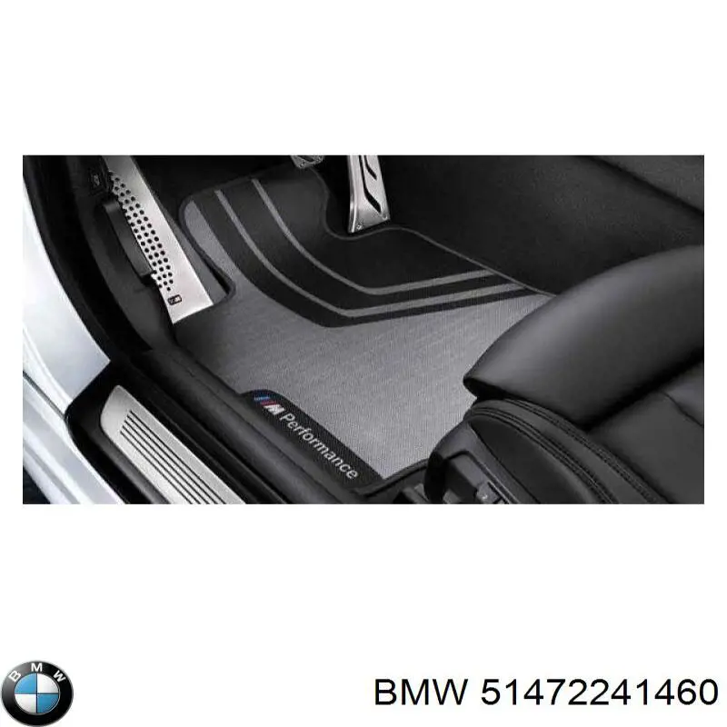 Tapete dianteiro, kit de 2 un. BMW 51472407299 preço, a partir de 215,09 USD