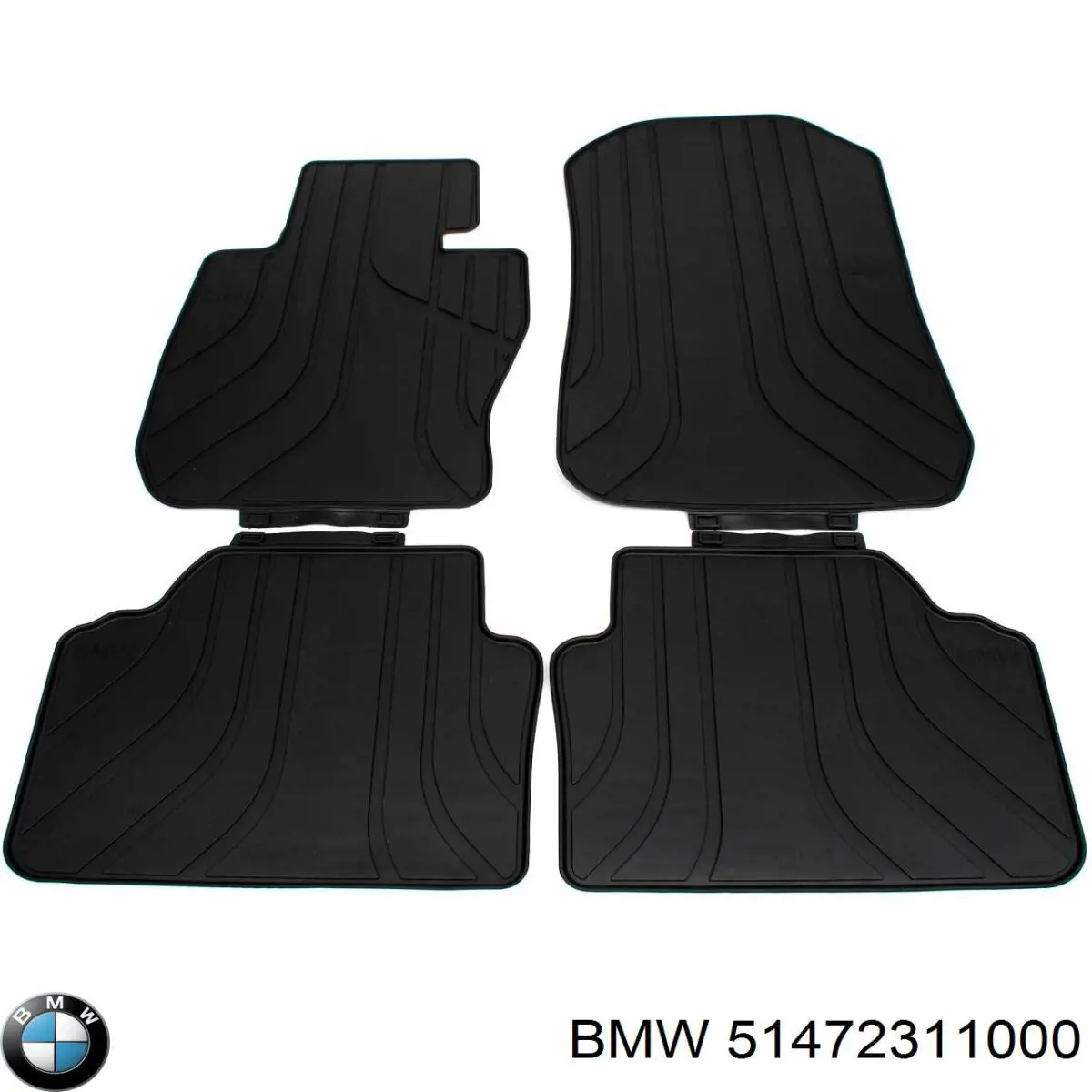 Compre 51472311000 BMW Tapete dianteiro, kit de 2 un.