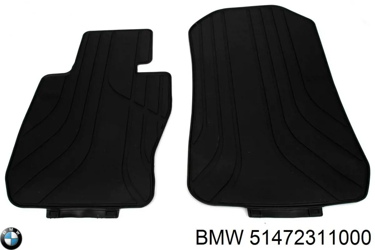 Tapete dianteiro, kit de 2 un. BMW 51472311000 preço, a partir de 85,63 USD