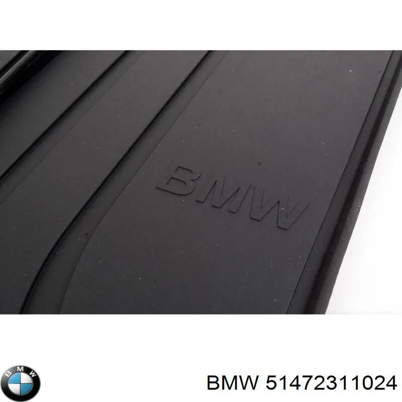 Compre 51472311024 BMW Tapete dianteiro, kit de 2 un.