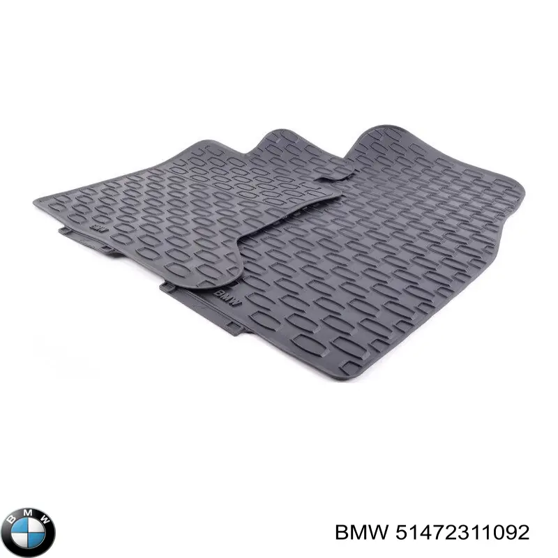 Tapete dianteiro, kit de 2 un. BMW 51472311092 preço, a partir de 91,40 USD
