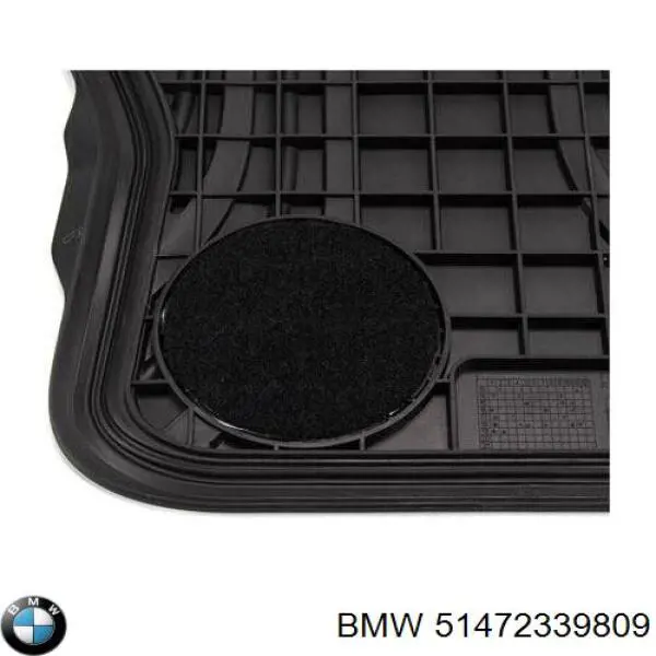 Tapete dianteiro, kit de 2 un. BMW 51472339809 preço, a partir de 108,64 USD