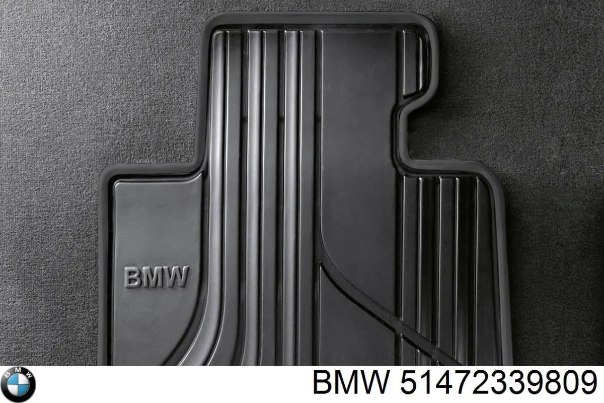 Compre 51472339809 BMW Tapete dianteiro, kit de 2 un.