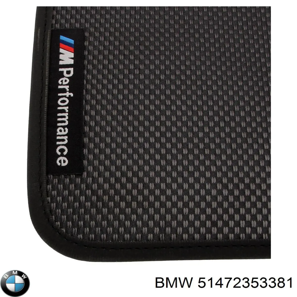 51472353381 BMW Tapete dianteiro, kit de 2 un.