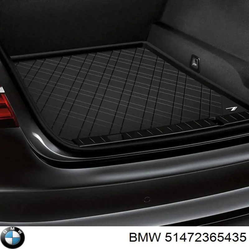51472365435 BMW Tapete da seção de bagagem