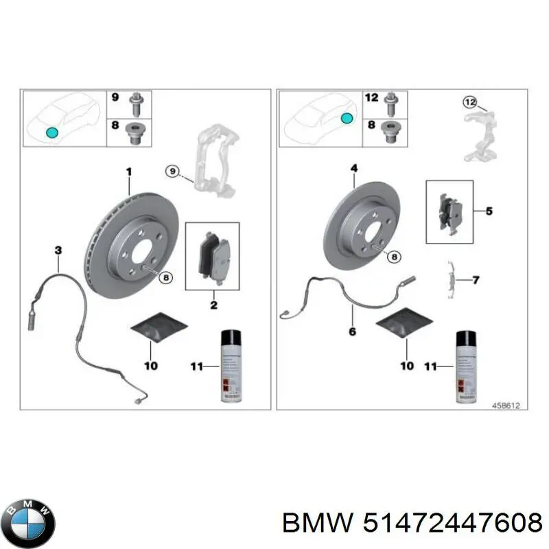  BMW 51472447608 preço, a partir de 75,69 USD