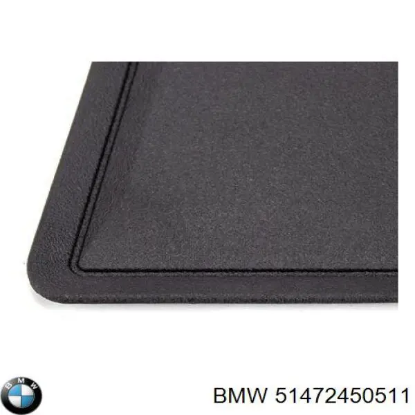Compre 51472450511 BMW Tapete dianteiro, kit de 2 un.