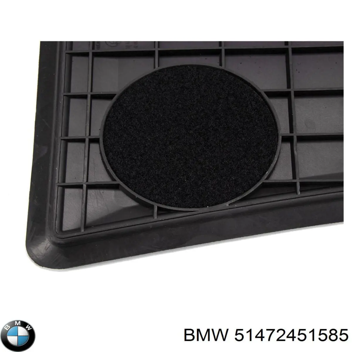 51472451585 BMW Tapete dianteiro, kit de 2 un.