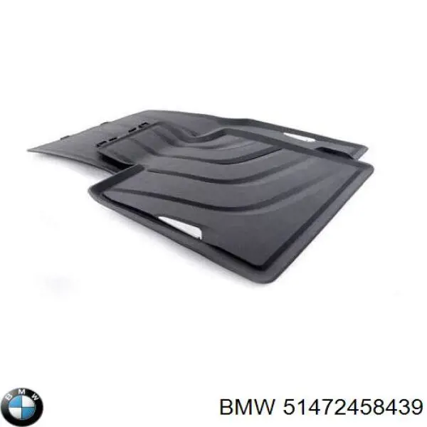 51472458439 BMW Tapete dianteiro, kit de 2 un.